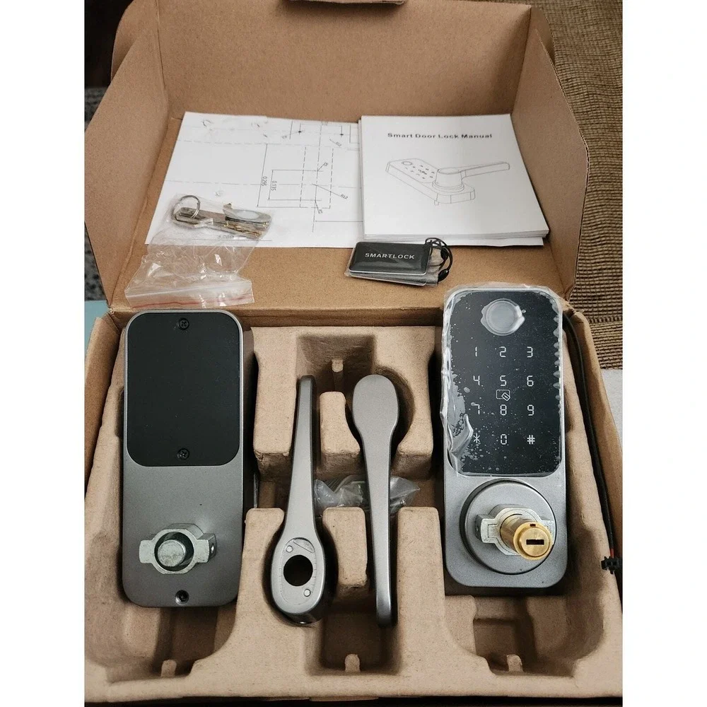 Smart Lock Fingerprint‎ Keyless Entry Locks with Touchscreen Keypad